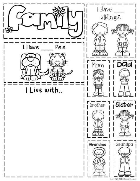 preschool family theme preschool family family activities