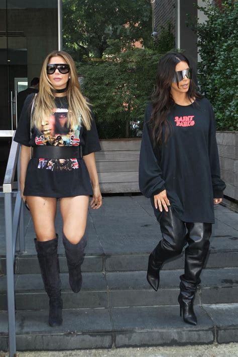 kim kardashian proves kanye s boots are made for walking