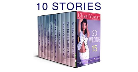 so wrong 15 the ultimate taboo box set by cheri verset