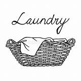 Laundry Basket Drawing Clip Paintingvalley sketch template
