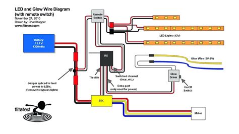 rc heli wiring diagram