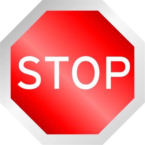 Stop Sign Clip Art At Vector Clip Art Online