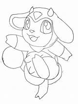 Miltank Pages Coloring Base Getcolorings Pokemon Color sketch template