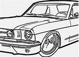 Coloring Car Pages Mustang Camaro Muscle Race Outline Hot Classic Logo Ford Nascar Drawing Printable Old Sprint Fashioned Rod Stock sketch template