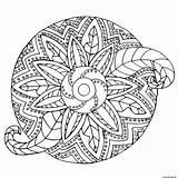 Mandala Mandalas Coloriage Adulte Fleur Imprimer Dessin Vegetal Adulti Adults Erwachsene Malbuch Ausmalbilder Adultes Gamma Coloriages Imprimir Künstler Imprimé Justcolor sketch template