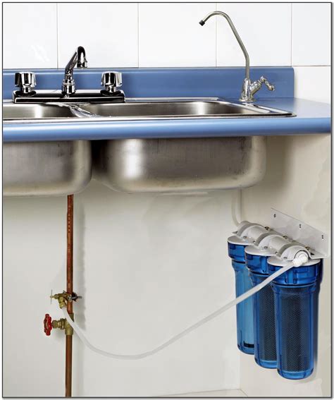 kitchen sink filtered water faucet sink  faucets home decorating