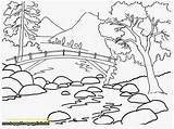 Sketch Nature Paintingvalley sketch template