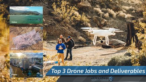 top  drone jobs deliverables drone