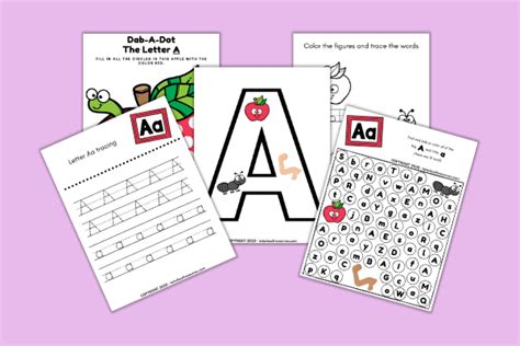 letter   week printables preschool