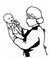 Doctor Coloring Pages Clipart Baby Woman Babies Pregnancy Kids Library Popular Comments Codes Insertion sketch template