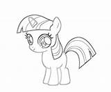 Twilight Sparkle Coloring Pony Little Pages Library Clipart Popular sketch template