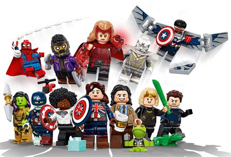 lego marvel studios collectible minifigures    walmart  brick fan