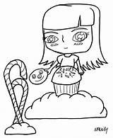 Anime Coloring Pages Candy Expressions Kids Girl Facial Cliparts Colouring Clipart Sheets Dexters Activity Popular Labrotory Cartoon Library Go Print sketch template