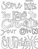 Coloring Pages Quote Print Printable Getdrawings Beautiful sketch template
