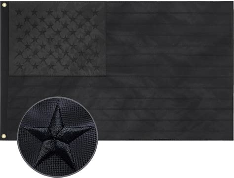 black american flag  ft  flag black flag uv protection