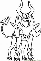 Houndoom Pokémon Blaziken Coloringpages101 Ditto Getdrawings Getcolorings sketch template