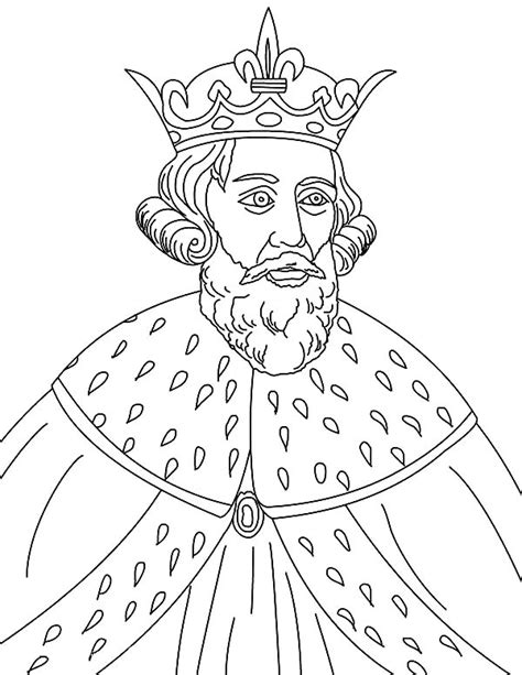 king coloring pages  kids