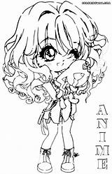 Anime Coloring Pages Print Cartoon Anime3 sketch template