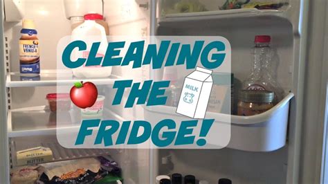 clean  fridge cleaning  refrigerator youtube