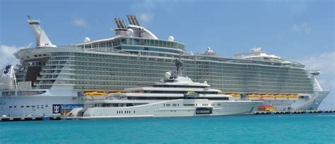 worlds largest cruise ship    worlds largest yacht