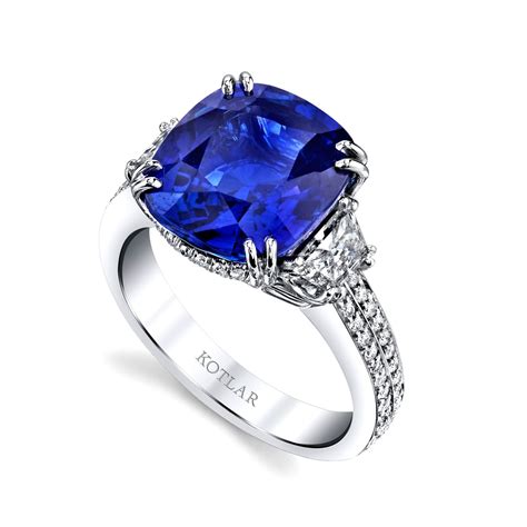 ceylon blue sapphire engagement ring david morris  jewellery editor
