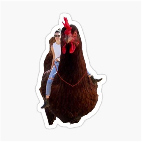 kendall jenner riding cock sticker by umarazad redbubble