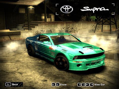 Ford Mustang Gt Drift Car Need For Speed Most Wanted