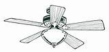 Fan Ceiling Clipart Clip Cliparts Electric Clipartpanda Library Clipground Lights sketch template