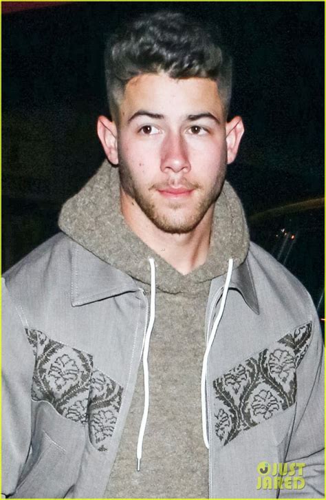 Nick Jonas Grabs Dinner Out In La Ahead Of Grammy Awards