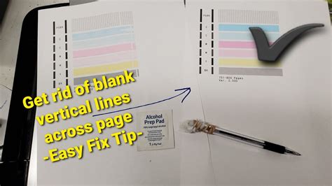 rid  vertical lines accross page  prints canon hp brother epson inkjet printers