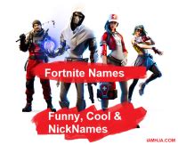fortnite names cool good funny epic
