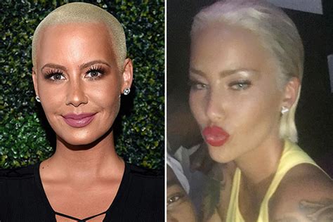 [photos] Amber Rose’s Blonde Bob — See Her Hair Makeover