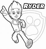 Ryder Paw sketch template