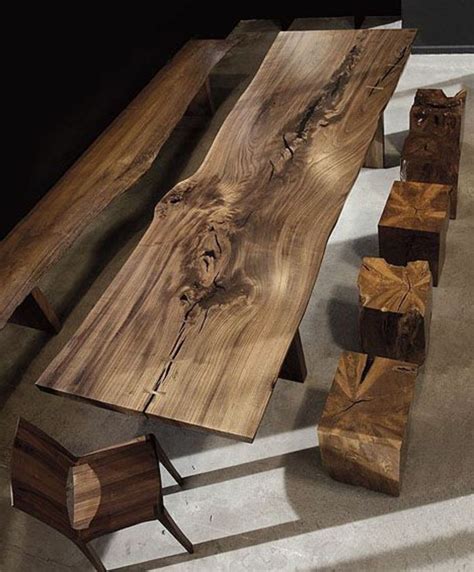 les meubles en bois brut sont une jolie touche nature pour linterieur archzinefr meuble
