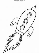 Spaziali Navicelle Spaceship Rockets Nave Preschool sketch template