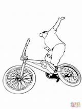 Bmx Bike Coloring Drawing Riding Pages Colouring Bicycle Printable Draw Getdrawings Pencil Sketch Rider Color Search Bikes Getcolorings Drawings Popular sketch template