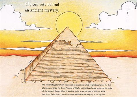 Ancient Egypt Pyramid Drawings Easy