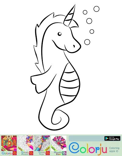 coloring pages   cute unicorn coloring pages part