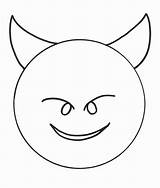 Emoji Coloring Pages Printable Devil Heart Eyes Print Faces Color Hand Template Di Size Sheets Colorare Kids Site Getdrawings Getcolorings sketch template