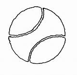 Ball Tennis Clip Outline Clipart Sketch Drawing Balls Cliparts Collection Library Racket Clipartix Coloring Use Projects Attribution Forget Link These sketch template