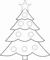 Christmas Tree Traceable Coloring Trace Printable Tracing Shapes Pages Template Templates Circles Star Color Trees Kids Gif Print Printactivities Felt sketch template