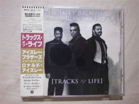 『the isley brothers tracks of life 1992 』 1992年発売 wpcp 4878 廃盤 国内盤帯付 歌詞