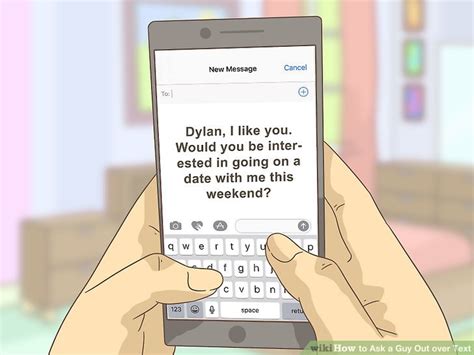 how to ask a guy out over text 11 steps with pictures wikihow