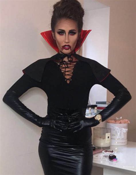 megan mckenna shows off curves in sexy halloween outfit daily star