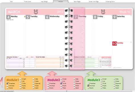 organised  winwith  personal planner  notebook