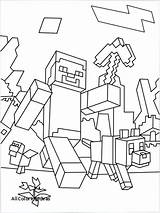 Minecraft Coloring Pages Wither Mode Printable Story Mobs Villager Steve Print Color Monster Getcolorings Getdrawings Pickaxe Colorings Drawing sketch template