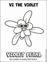 Daisy Scout Petal Coloring Girl Pages Violet Sister Petals Every Flower Printable Scouts Makingfriends Sheet Gs Daisies Activities Printables Friends sketch template