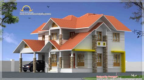 beautiful duplex house elevation  sq ft indian home decor
