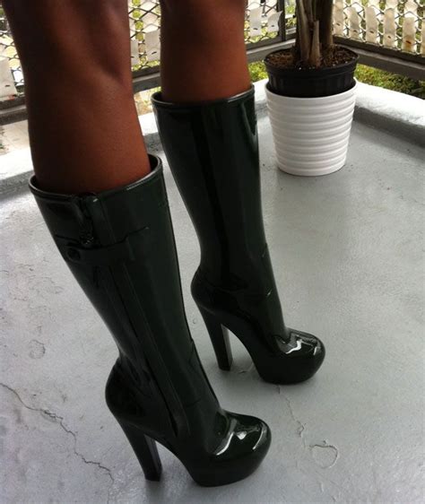 Rubber Boots Fetish Shemale Extrem Cock