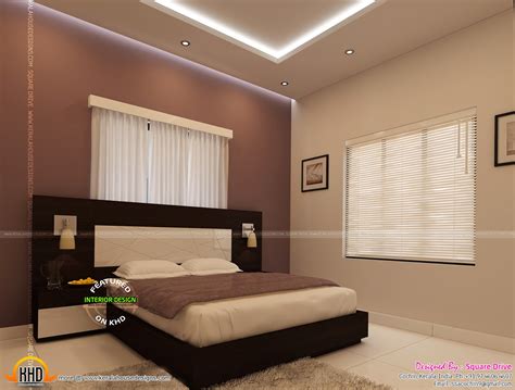 bedroom interior designs kerala home design  floor plans